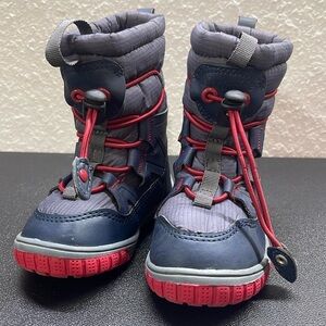 Northside Toddler Boy's Toboggan Polar Snow Boot Gray Size 5